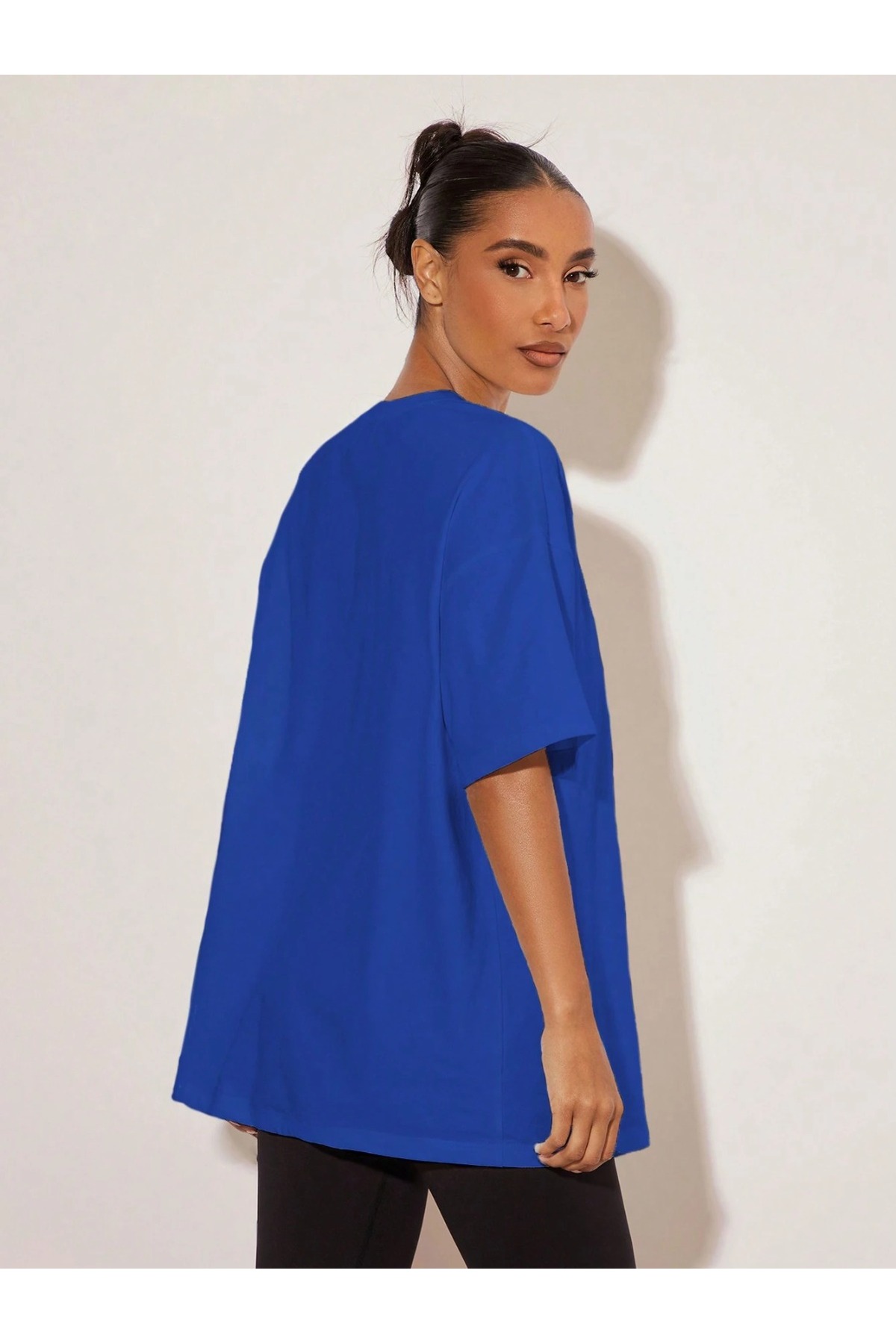 Unisex Oversize Düz Basic Tişört 0 Pamuk Rahat Kalıp Minimal Tasarım Günlük Kullanım Streetwear 2XS XS S M L XL 2XL 3XL 4XL 5XL 6XL 7XL 8XL 9XL - الصورة 4