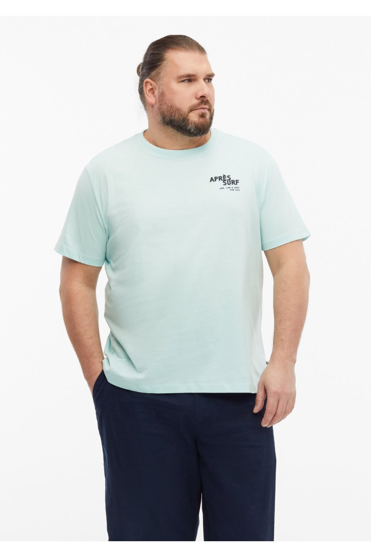 Erkek Büyük Beden Oversize Basic Tişört Rahat Sokak Stili
