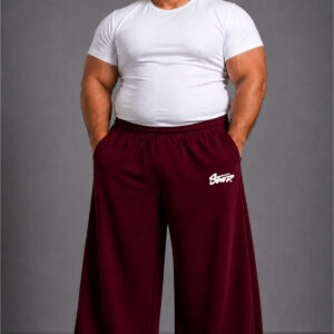 ERKRK Wide Leg 0 Pamuk Pantolon Rahat Günlük Stil
