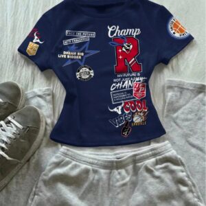 -Kadın Crop T-Shirt Modern Kesim Esnek Kumaş Şık ve Rahat